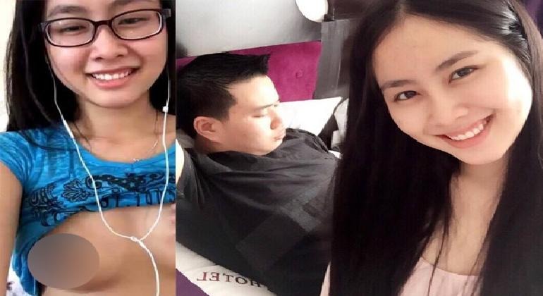 Lộ clip người mẫu Võ Hồng Ngọc Huệ siêu đẹp cùng bạn trai ở phòng ngủ